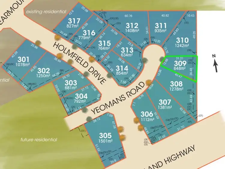 Main view of Homely land listing, 309 Yeomans Drive, Armidale NSW 2350