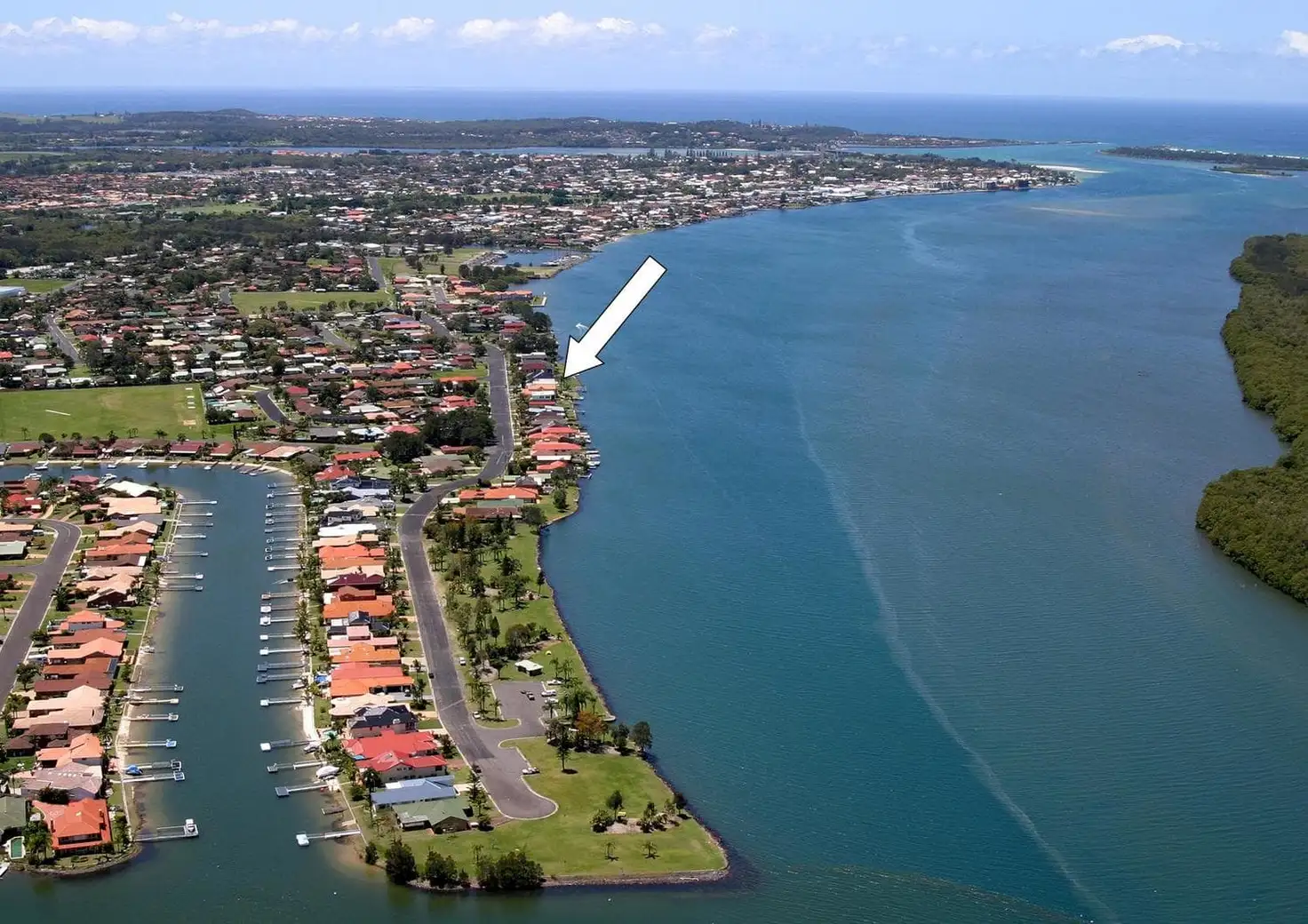 Main view of Homely house listing, 64 Riverside Drive, West Ballina NSW 2478