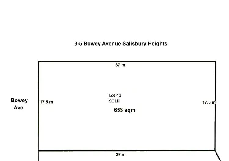 LOT Lot 41, 3-5 Bowey Avenue, Salisbury Heights SA 5109