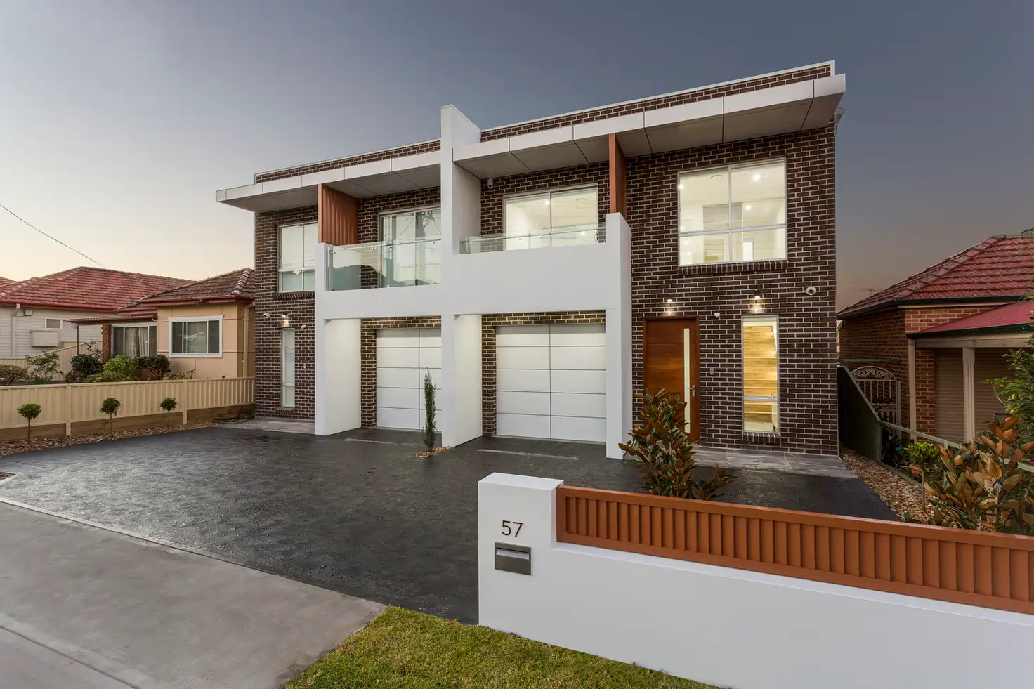 Main view of Homely semi-detached listing, 57 Boronia Road, Greenacre NSW 2190