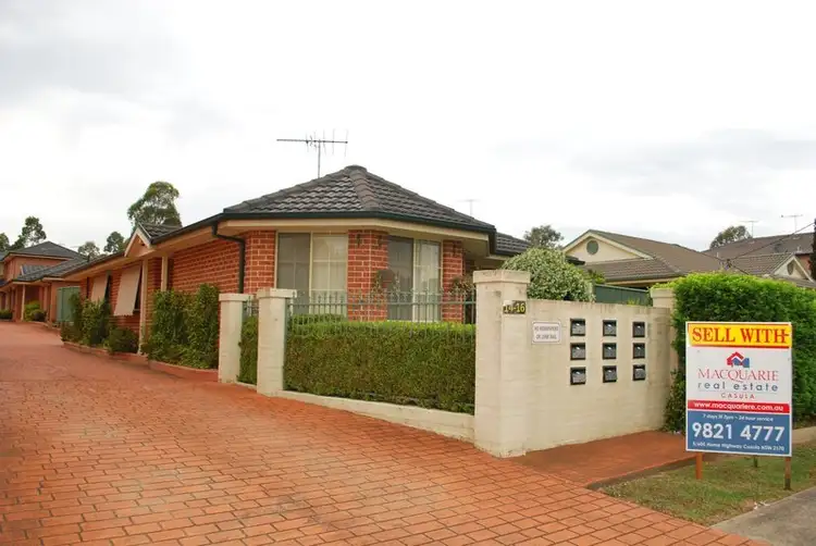 Main view of Homely villa listing, 1/14 Chrysanthemum Avenue, Lurnea NSW 2170