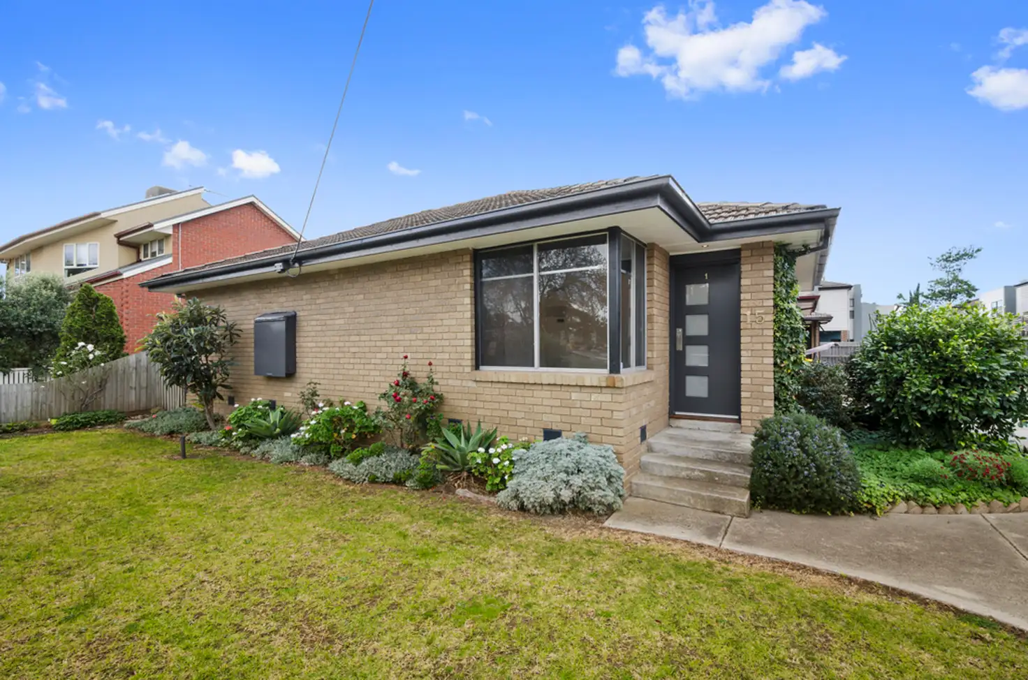 Main view of Homely townhouse listing, 1/15 Greene Street, South Kingsville VIC 3015