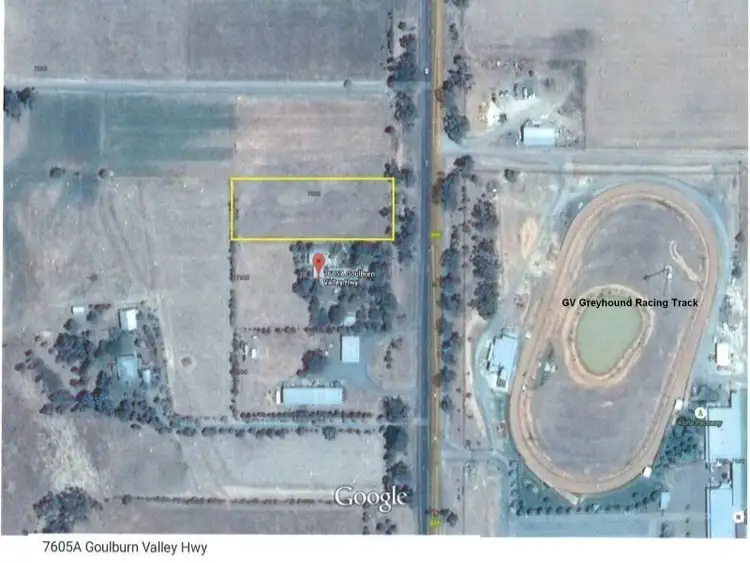 Main view of Homely land listing, 7605A Goulburn Valley Highway, Kialla VIC 3631