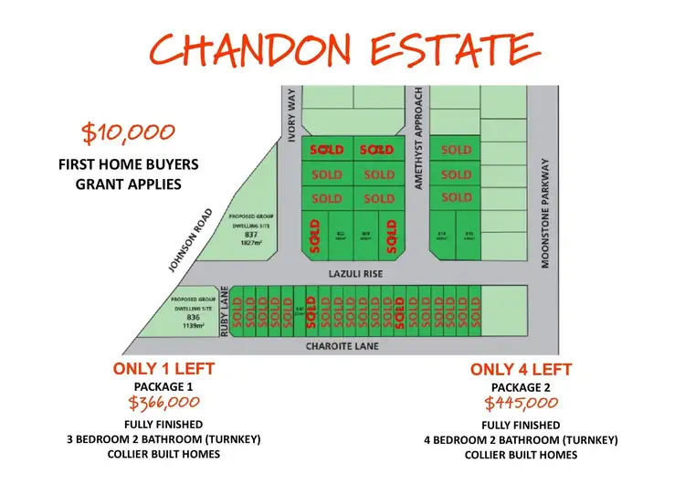 Main view of Homely land listing, Lot 805 Ivory Way, Wellard WA 6170