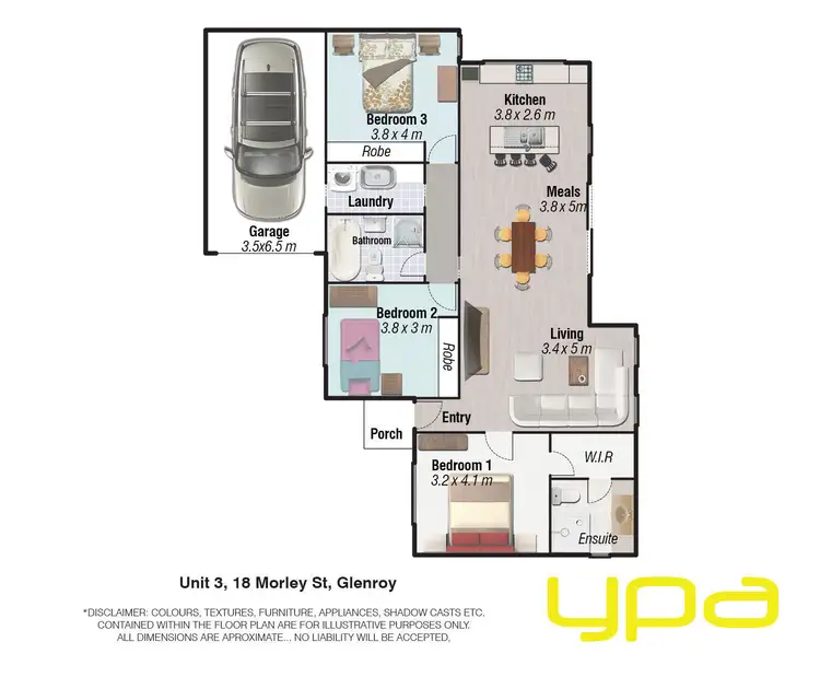 Second view of Homely townhouse listing, 2 & 3/18 Morley Street, Glenroy VIC 3046