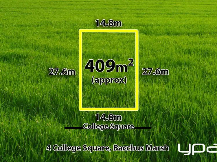 Main view of Homely land listing, 4 College Square, Bacchus Marsh VIC 3340