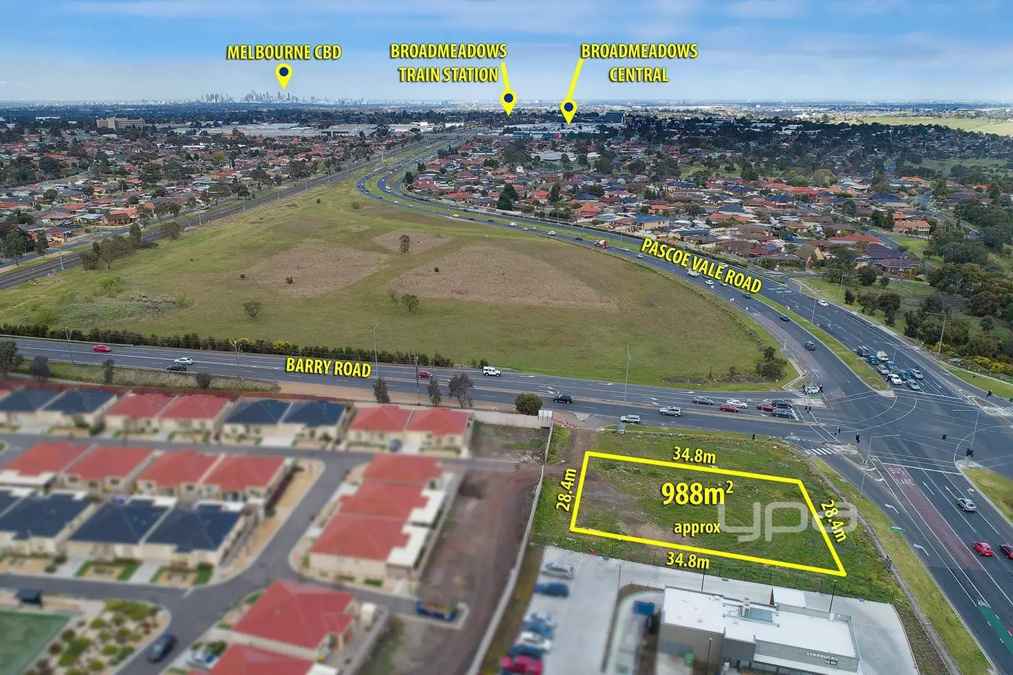 Main view of Homely land listing, 1/1350 Pascoe Vale Road, Coolaroo VIC 3048