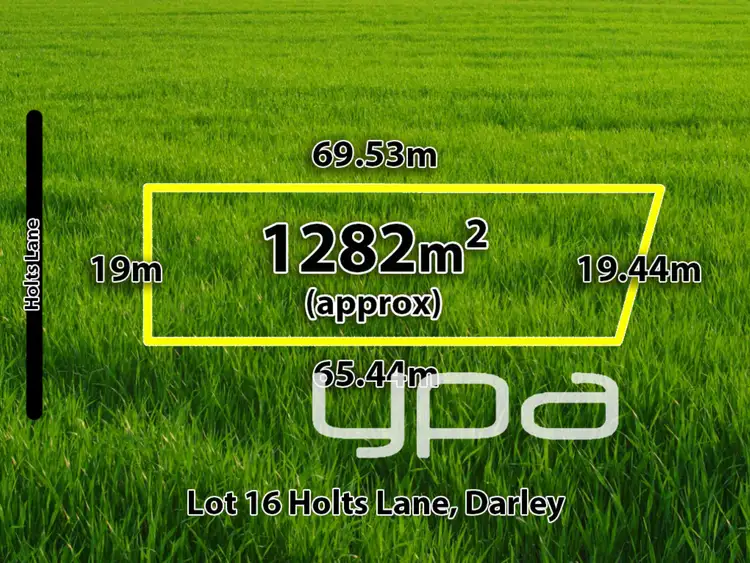 Main view of Homely land listing, LOT 16,13 Holts Lane, Darley VIC 3340