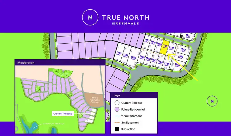 Second view of Homely land listing, LOT 1140 True North, Greenvale VIC 3059