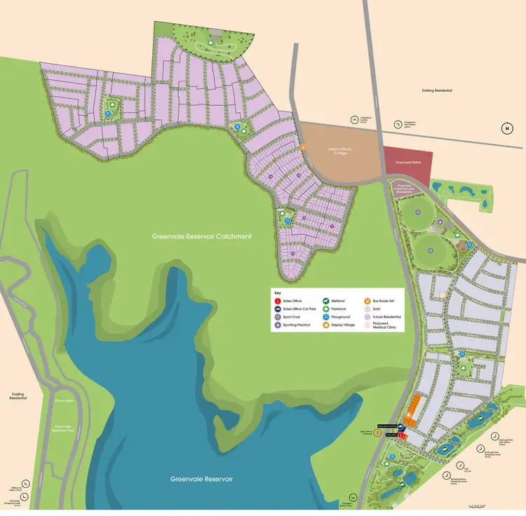 Fourth view of Homely land listing, LOT 1140 True North, Greenvale VIC 3059