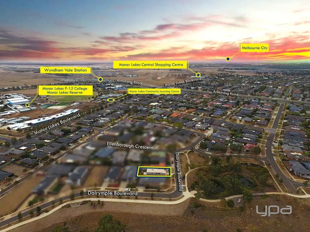 Main view of Homely house listing, 23 Dalrymple Boulevard, Manor Lakes VIC 3024