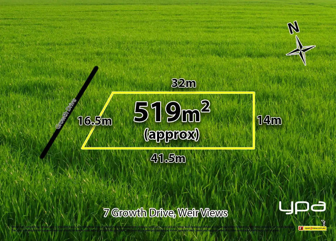 Main view of Homely land listing, 7 Growth Drive, Weir Views VIC 3338