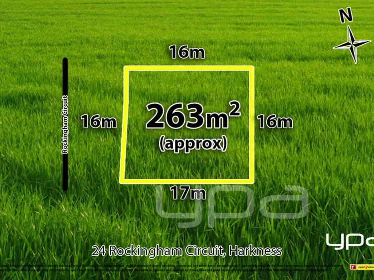 Main view of Homely land listing, 24 Rockingham Circuit, Harkness VIC 3337