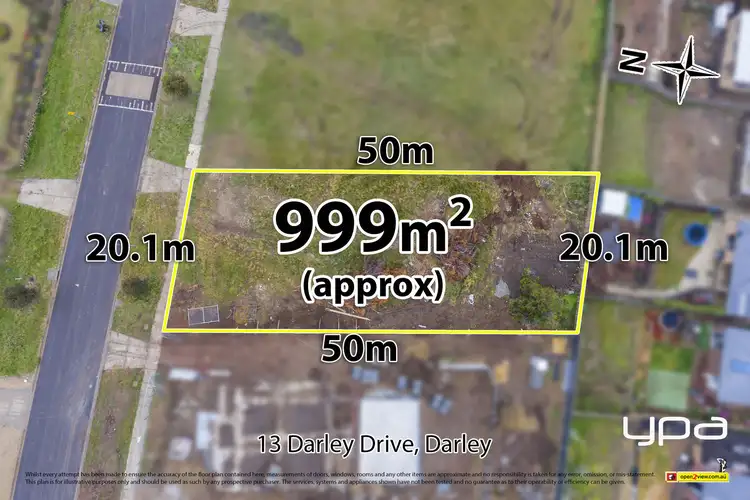 Main view of Homely land listing, 13 Darley Drive, Darley VIC 3340