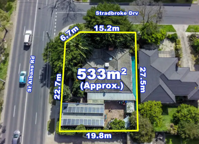 Main view of Homely house listing, 2 Stradbroke Drive, St Albans VIC 3021