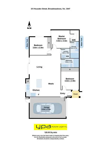 Main view of Homely unit listing, 3/3 Housden Street, Broadmeadows VIC 3047