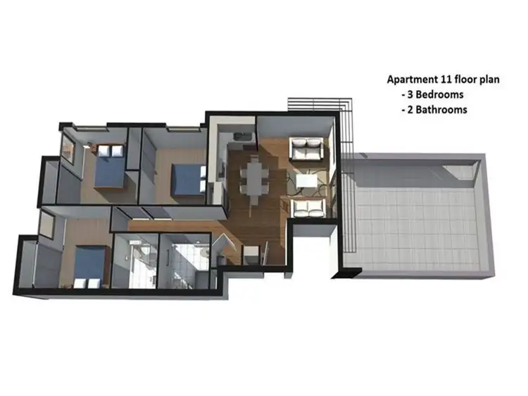 Second view of Homely unit listing, 11/133-135 Nicholson Street, Coburg VIC 3058